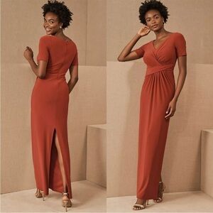 BHLDN Chelle dress sz 8 burnt orange NWT